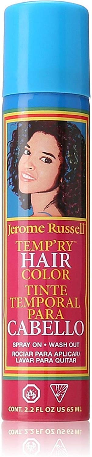 Maroon Jerome Russell Temporary Spray, Black 2.2 oz (Pack of 4)