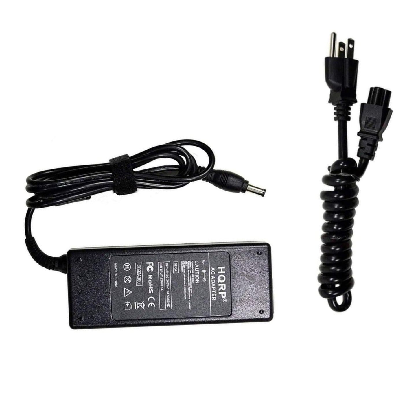 White Smoke HQRP 12V AC Adapter Compatible with Harmony GELISH 18G LED LAMP Light Power Supply Cord Adaptor Acrylic Gel Nail LED-36W12V3A 27/13 2713 27113 LED Nail Lamp Soak-Off Gel Polish Gel Light