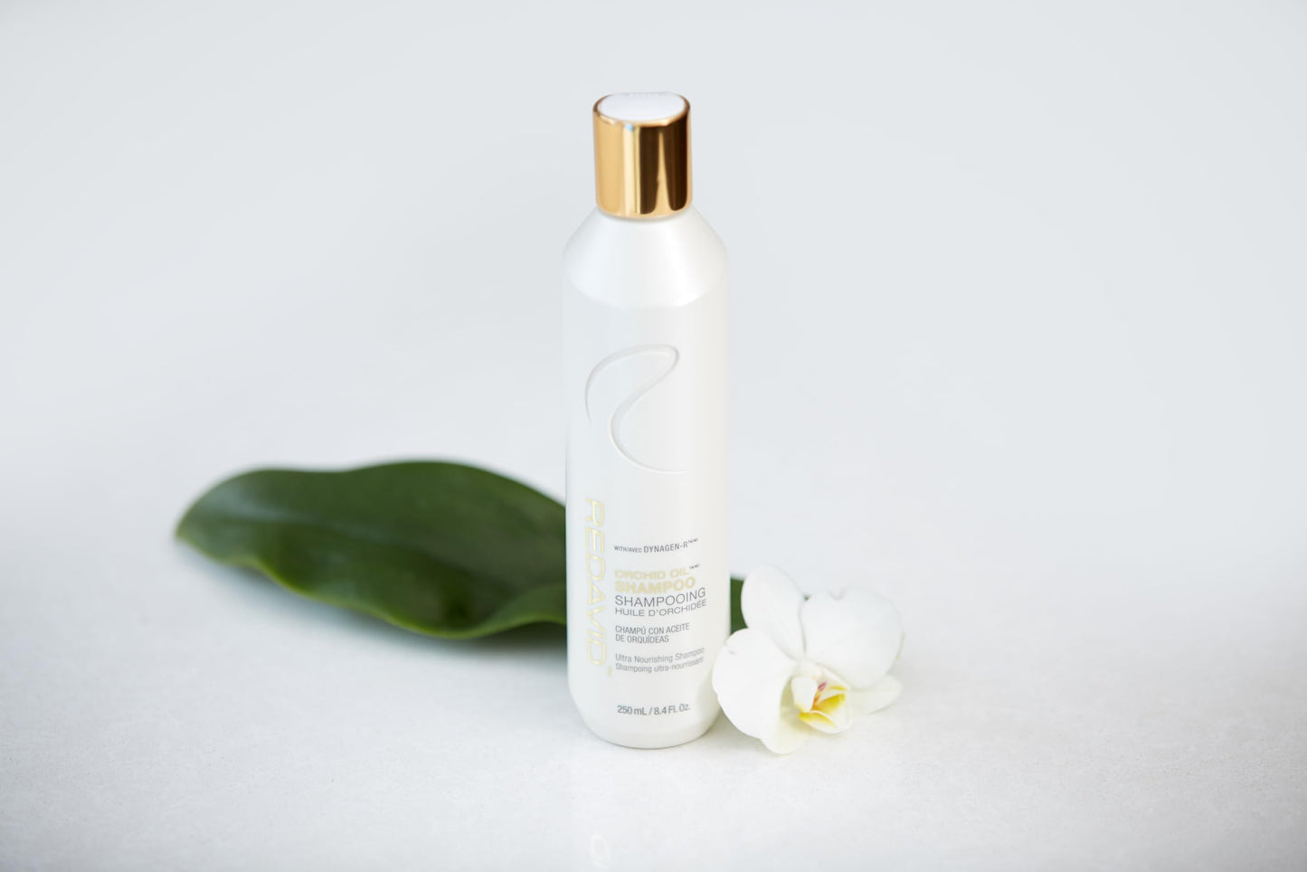 Lavender Redavid Orchid Oil Ultra Nourishing Shampoo with Shea Butter, Coconut Oil, Phyto Microproteins for Curly or Heavily Damaged Hair - Clinically Strengthens, Adds Protein & Hydrates Hair (250ml)