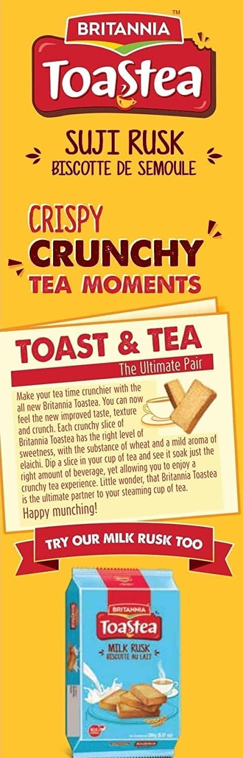 Goldenrod BRITANNIA Toastea Suji Rusk 10.75oz (305g) - (Pack of 6)