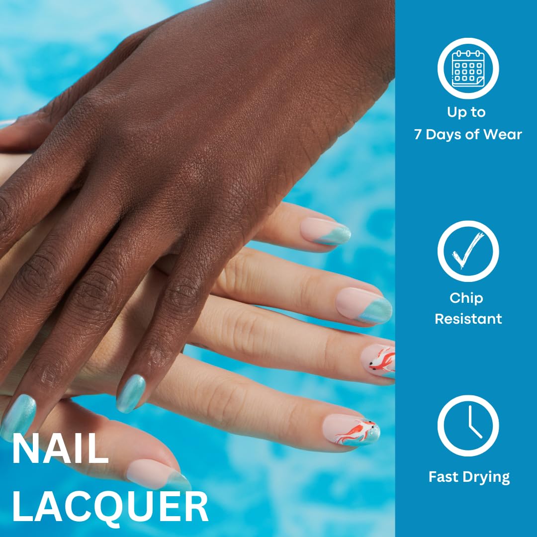 Dark Cyan Bundle of OPI Nail Lacquer, Mi Casa Es Blue Casa + OPI Nail Lacquer, Suzi Talks with Her Hands, Indianopolis, 0.5 fl oz