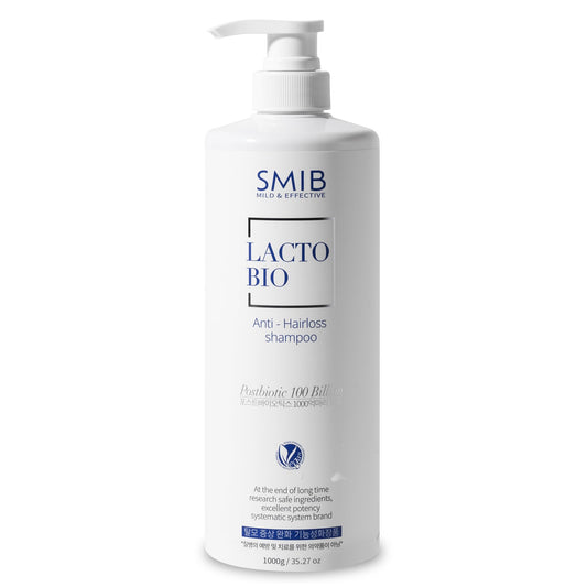 White Smoke SMIB Lactobio Shampoo – With 100 Billion Postbiotics – For Fuller-Looking Hair and Scalp Care – Korean-Inspired Formula (35.27 oz)