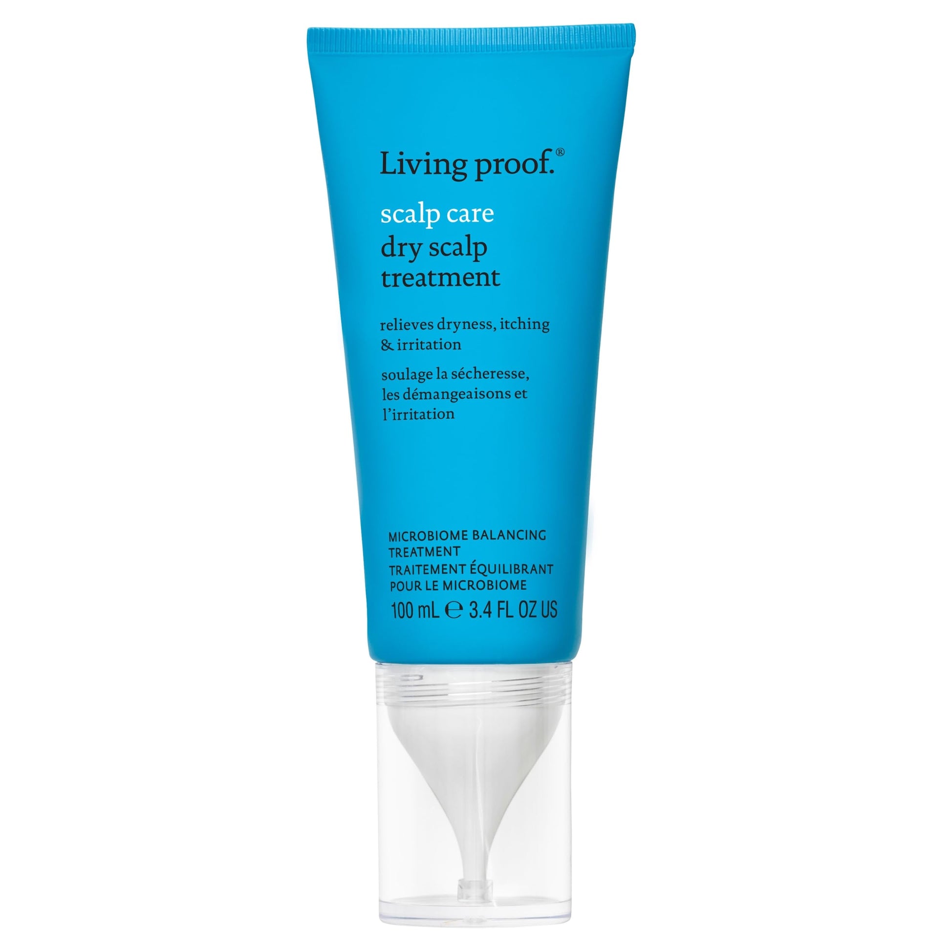 White Smoke Living Proof Scalp Care Dry Scalp Treatment – Soothes Flaking, Itching, Hydrates, Balances Scalp Microbiome, Lightweight Fast-Absorbing Formula, 3.4 oz