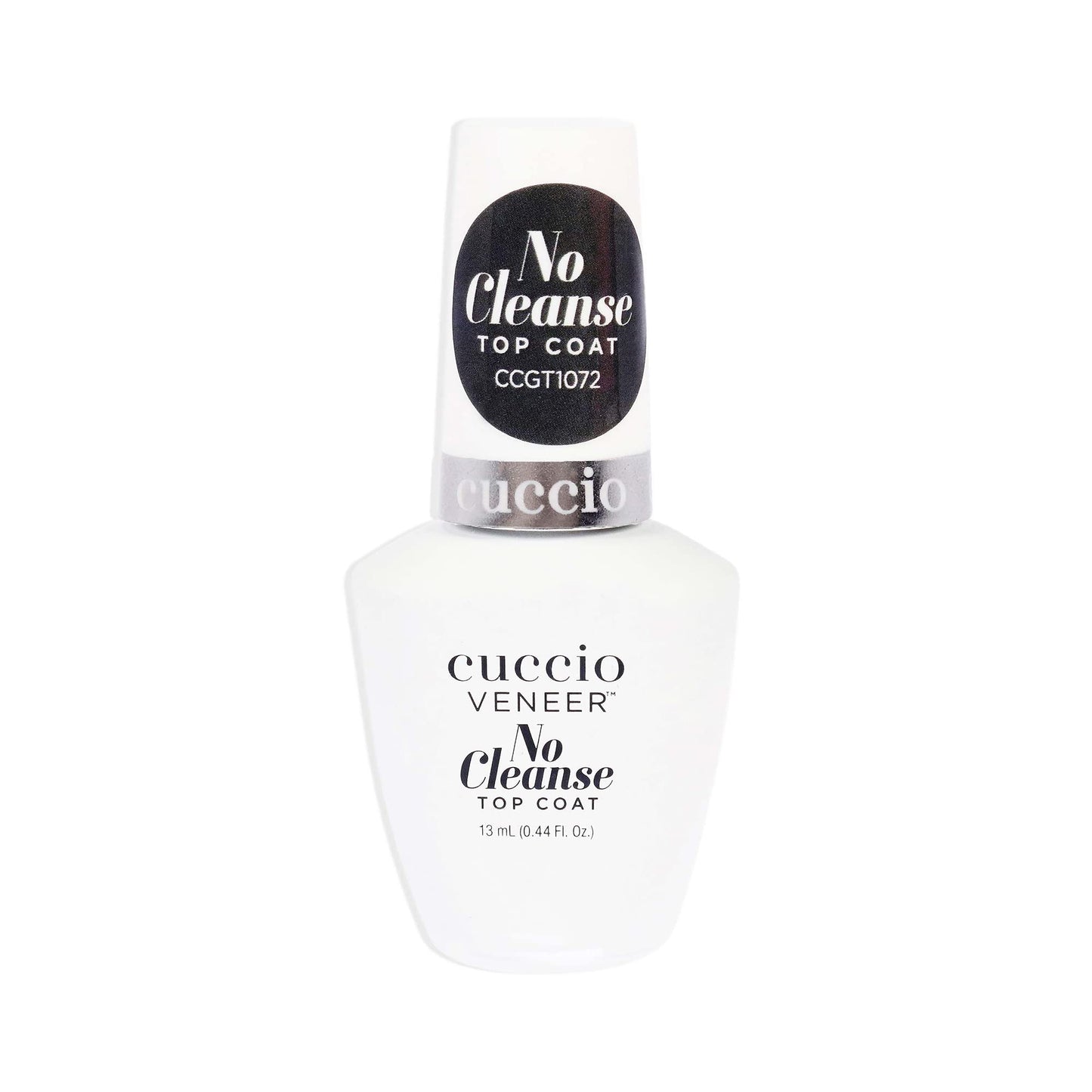 White Smoke Pro No Cleanse Top Coat by Cuccio Colour for Women - 0.5 oz Nail Polish