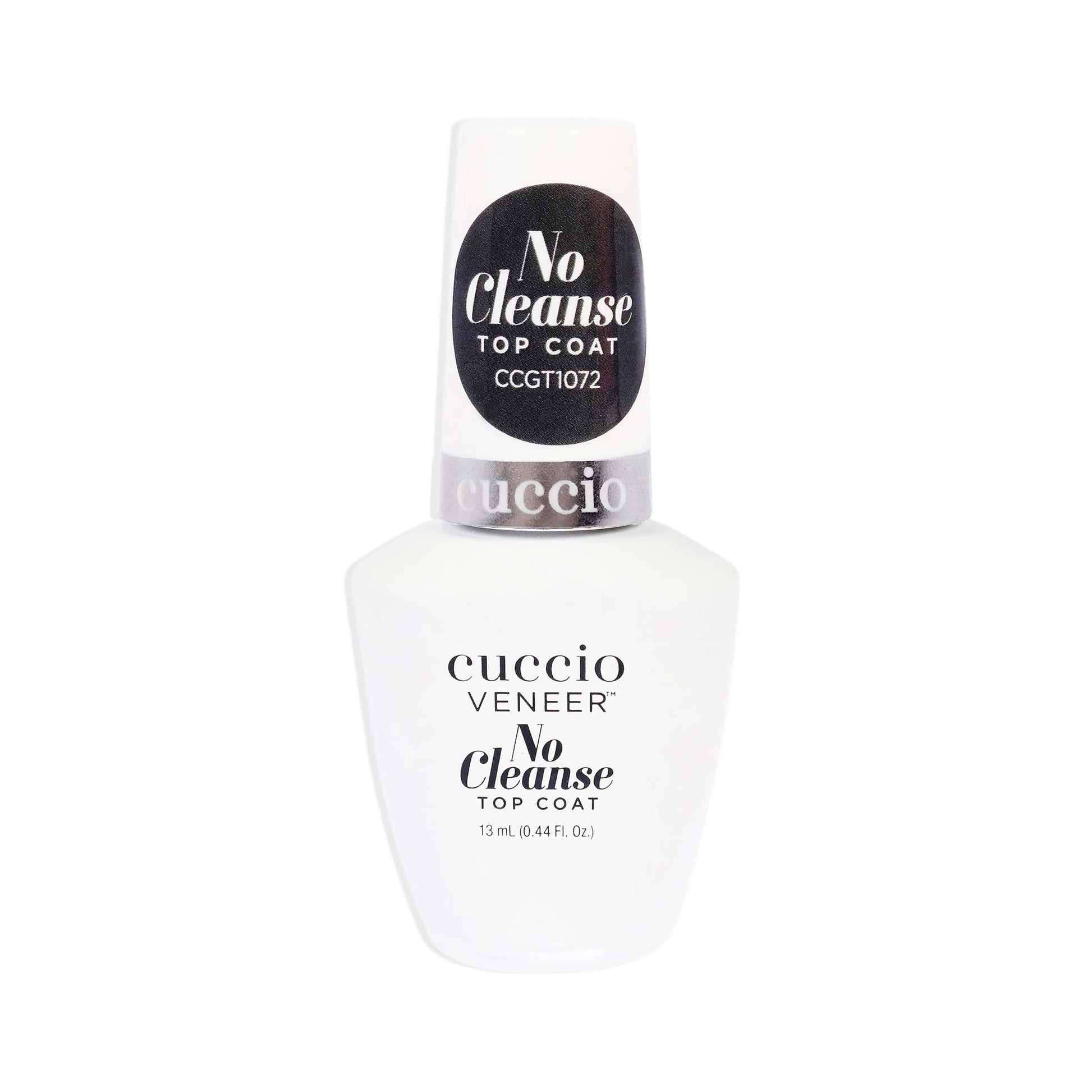 White Smoke Pro No Cleanse Top Coat by Cuccio Colour for Women - 0.5 oz Nail Polish