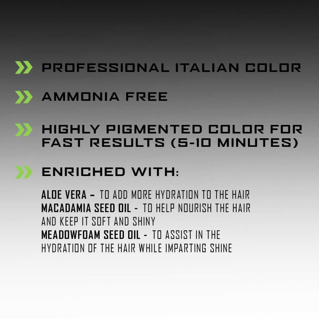 White Smoke REWIND IT 10 Dark Brown Men's Hair Color