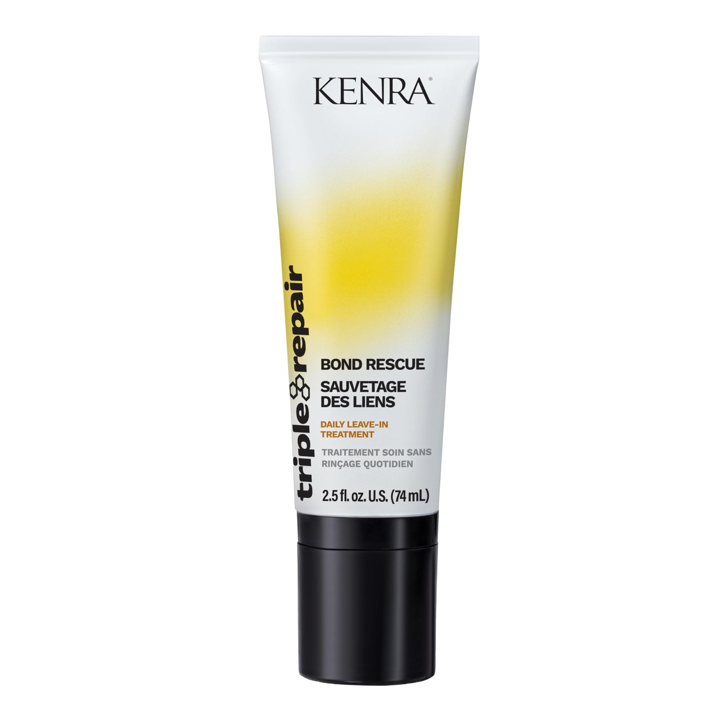 White Smoke Kenra Professional Triple Repair Bond Rescue | Daily Leave-In Treatment | 2.5 oz