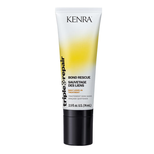 White Smoke Kenra Professional Triple Repair Bond Rescue | Daily Leave-In Treatment | 2.5 oz