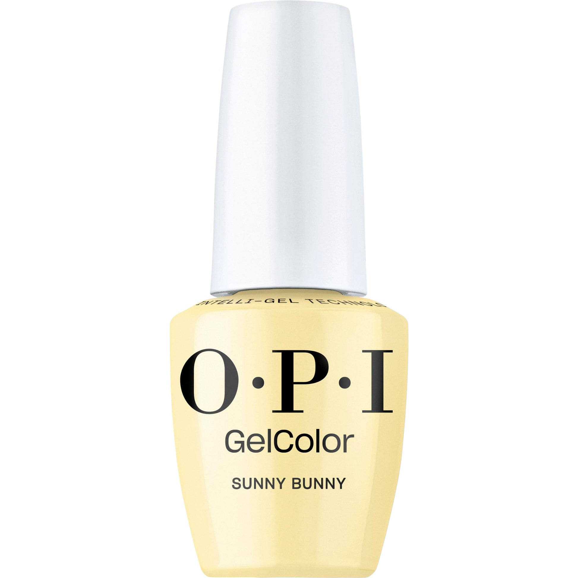 White Smoke OPI GelColor Sunny Bunny | Semi-Sheer Soft Warm Yellow Crème LED Cure Gel Nail Polish | Salon-Quality Shine, Long-Lasting Wear | 0.5 Fl Oz | The New OPIcons Collection | Spring 2026
