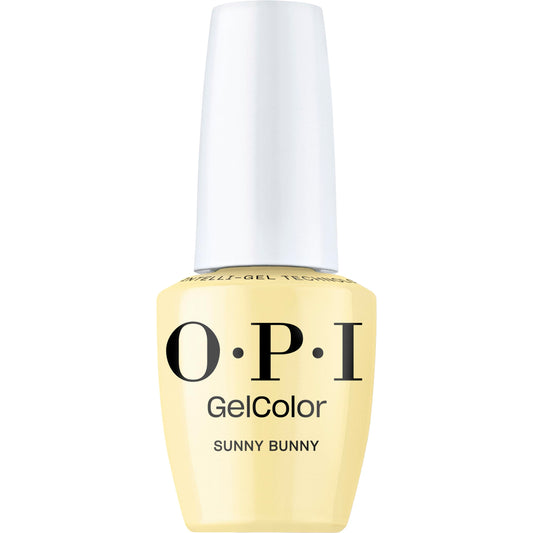 White Smoke OPI GelColor Sunny Bunny | Semi-Sheer Soft Warm Yellow Crème LED Cure Gel Nail Polish | Salon-Quality Shine, Long-Lasting Wear | 0.5 Fl Oz | The New OPIcons Collection | Spring 2026