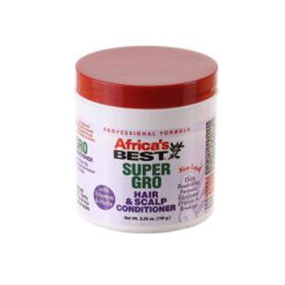 White Smoke [AFRICA'S BEST] SUPER GRO HAIR&SCALP CONDITIONER REGULAR 5.25OZ