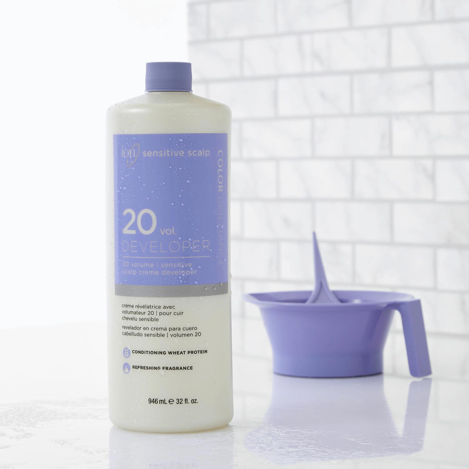 Lavender Ion Sensitive Scalp 20 Volume Creme Developer 32 Oz