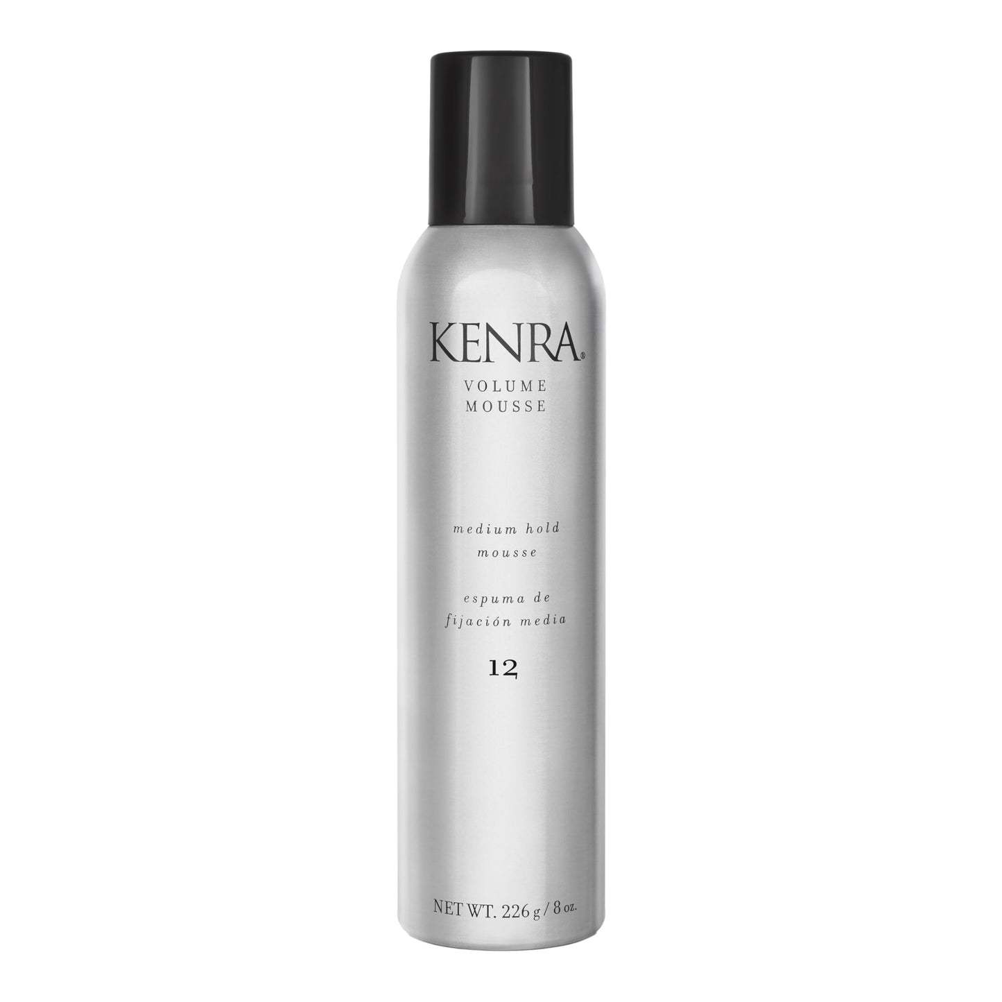Light Gray Kenra Volume Mousse 12 | Medium Hold Mousse | All Hair Types | 8 oz