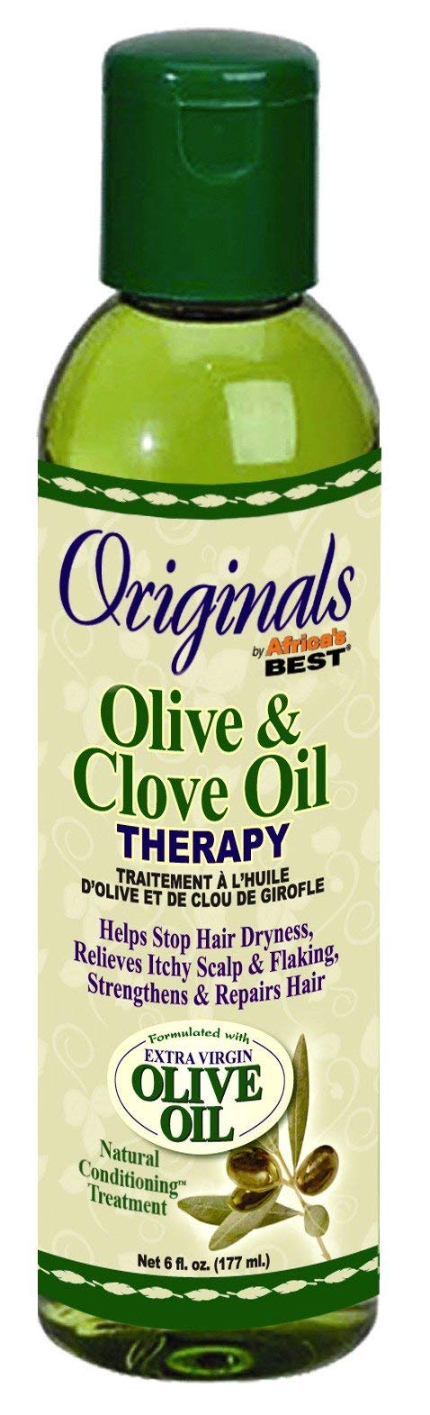 White Smoke Africas Best Orig Olive & Clove Oil Therapy 6 Ounce (177ml)