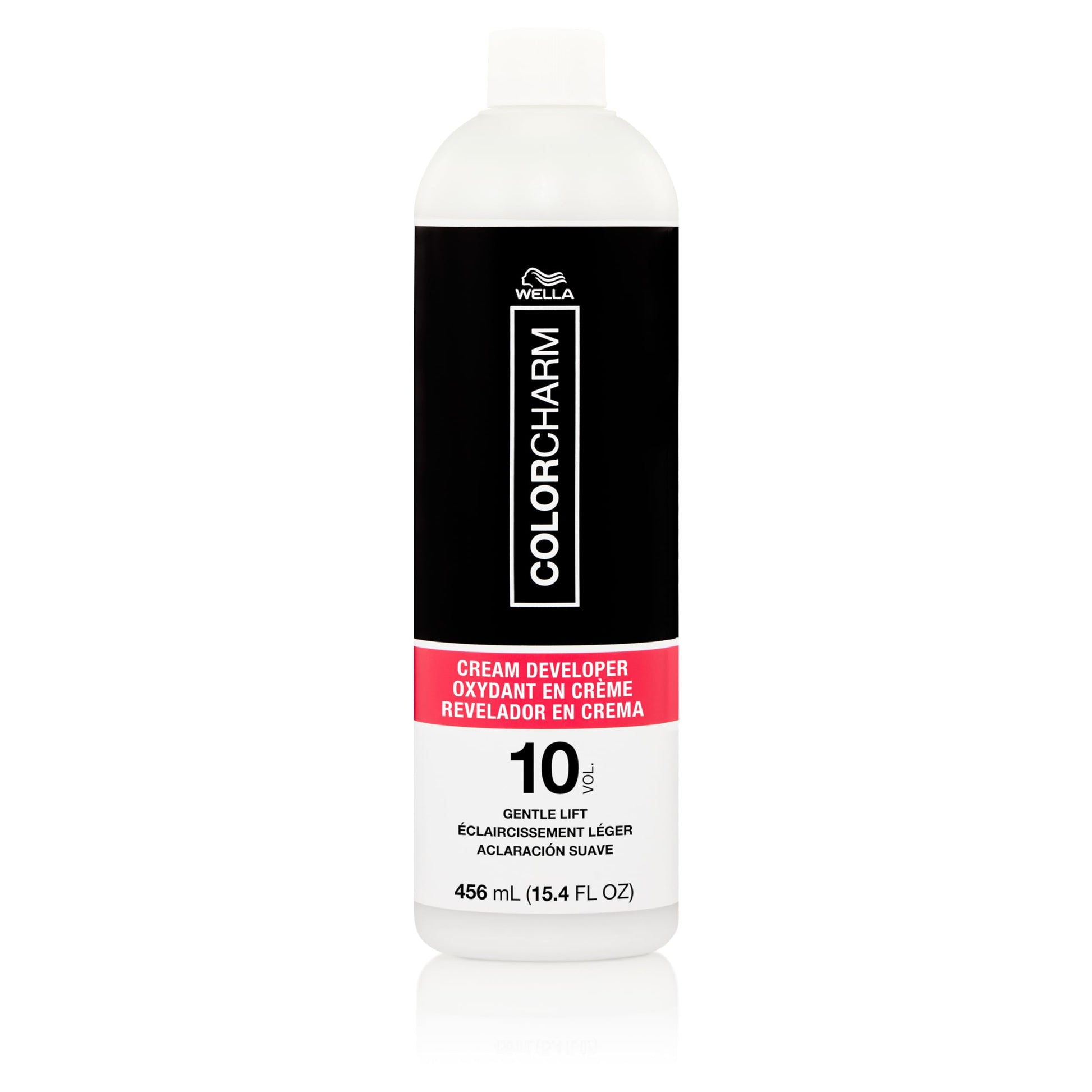 Black COLORCHARM Cream Hair Color Developer | 10 Volume | For Optimal Gray Blending and Rich Multi-Dimensional End Results | 15.4 oz