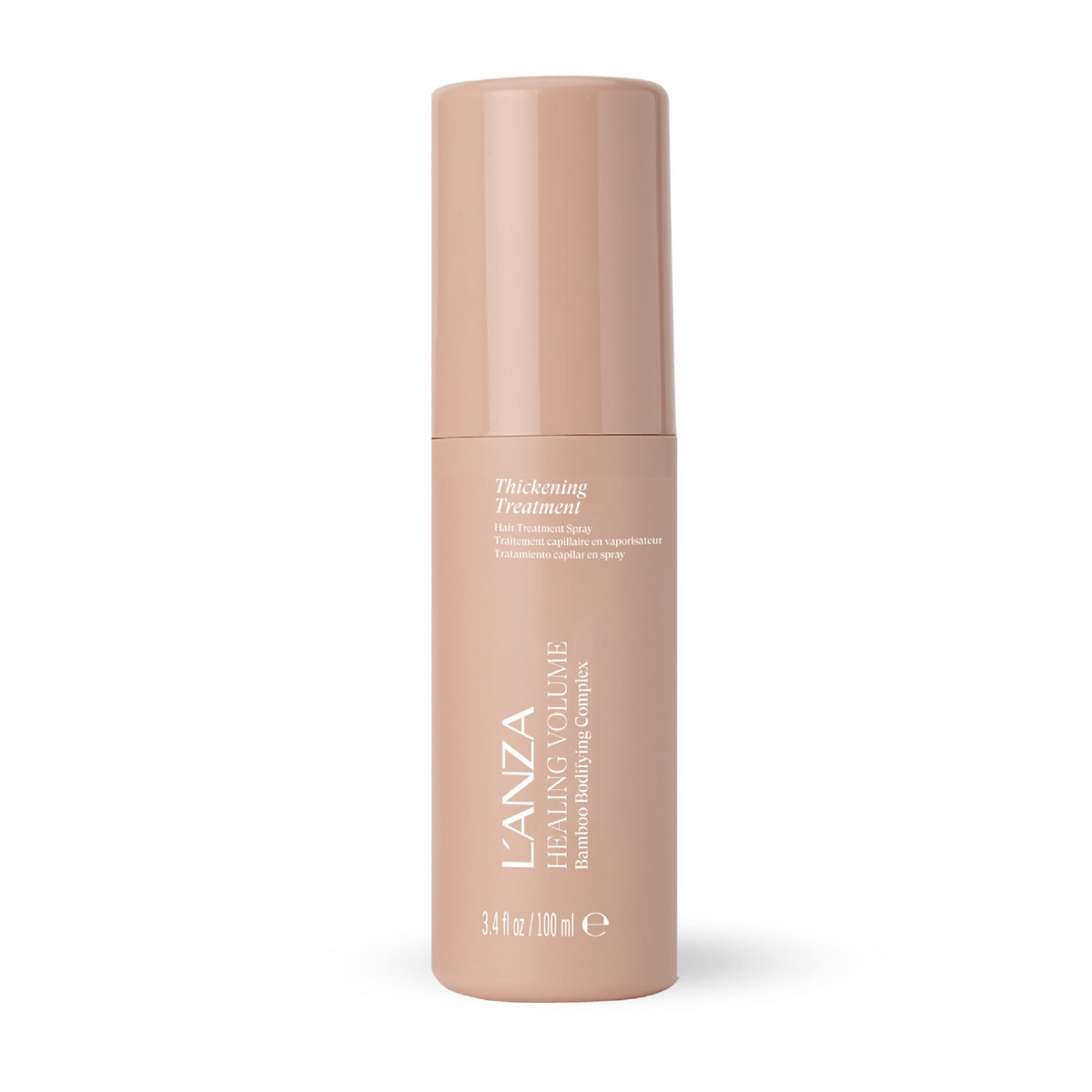 L'ANZA Healing Volume Hair Thickening Treatment Spray, Instant Fullness, Volumizing, Anti-Frizz, Plumps Strands, Heat & UV Defense, Adds Shine, Color Safe Anti-Humidity, Sulfate Free (3.4 Fl Oz)
