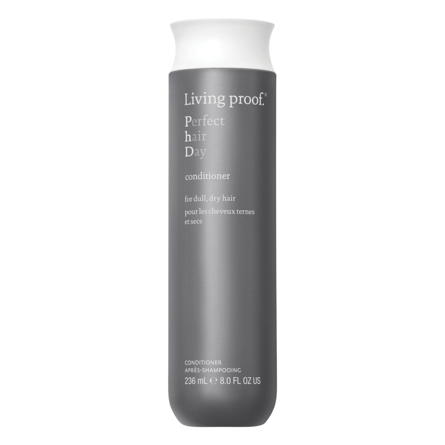 Dim Gray Living Proof Perfect Hair Day Conditioner Hydrating Conditioner – Long-Lasting Hydration, Shine, Softness, Lightweight Silicone-Free, Uplifting Fragrance, 8 oz