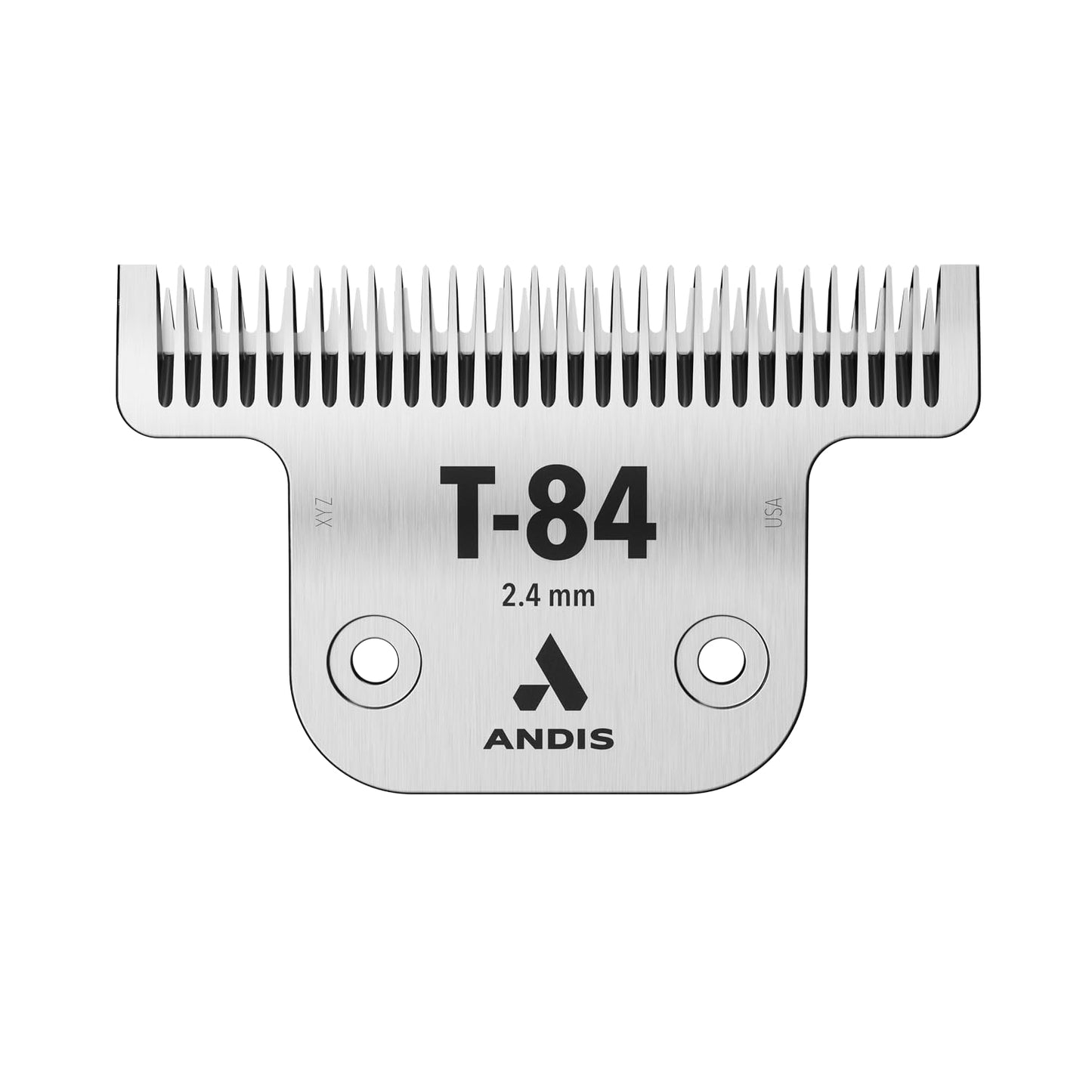 White Smoke Andis 21641 UltraEdge Detachable Blade Size T-84 – Carbon Steel Pet Clipper Blade, 3/32" Cut Length, Precision Grooming Performance