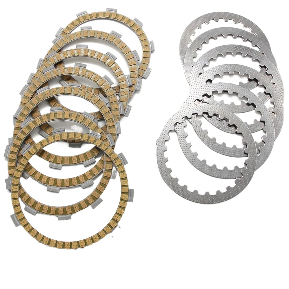 White Smoke Clutch Friction Disc Plate Kit 1V1-16324-00 Compatible With DT230 DT230R Lanza DT125E DT125 DT200R DT125R DT125RE DT125X