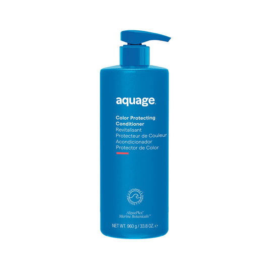 Dark Cyan Aquage Color Protecting Conditioner 33.8 Fl Oz