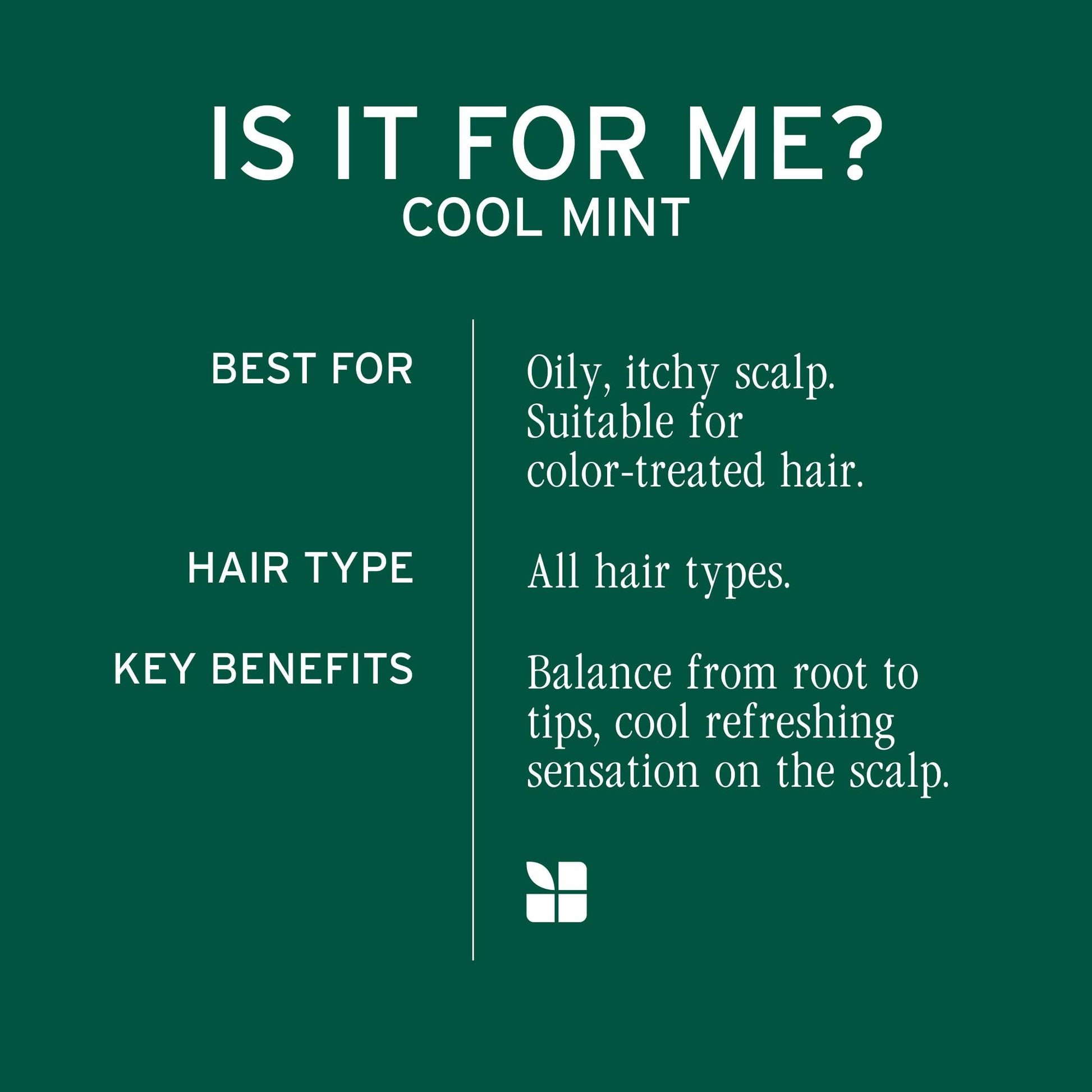 Dark Slate Gray Biolage Cool Mint Shampoo - Balancing Shampoo for Oily Scalp, Gently Cleanses, Refreshes & Helps Balance, Mint & Glycerin, Vegan & Paraben-Free, 13.5 Fl Oz