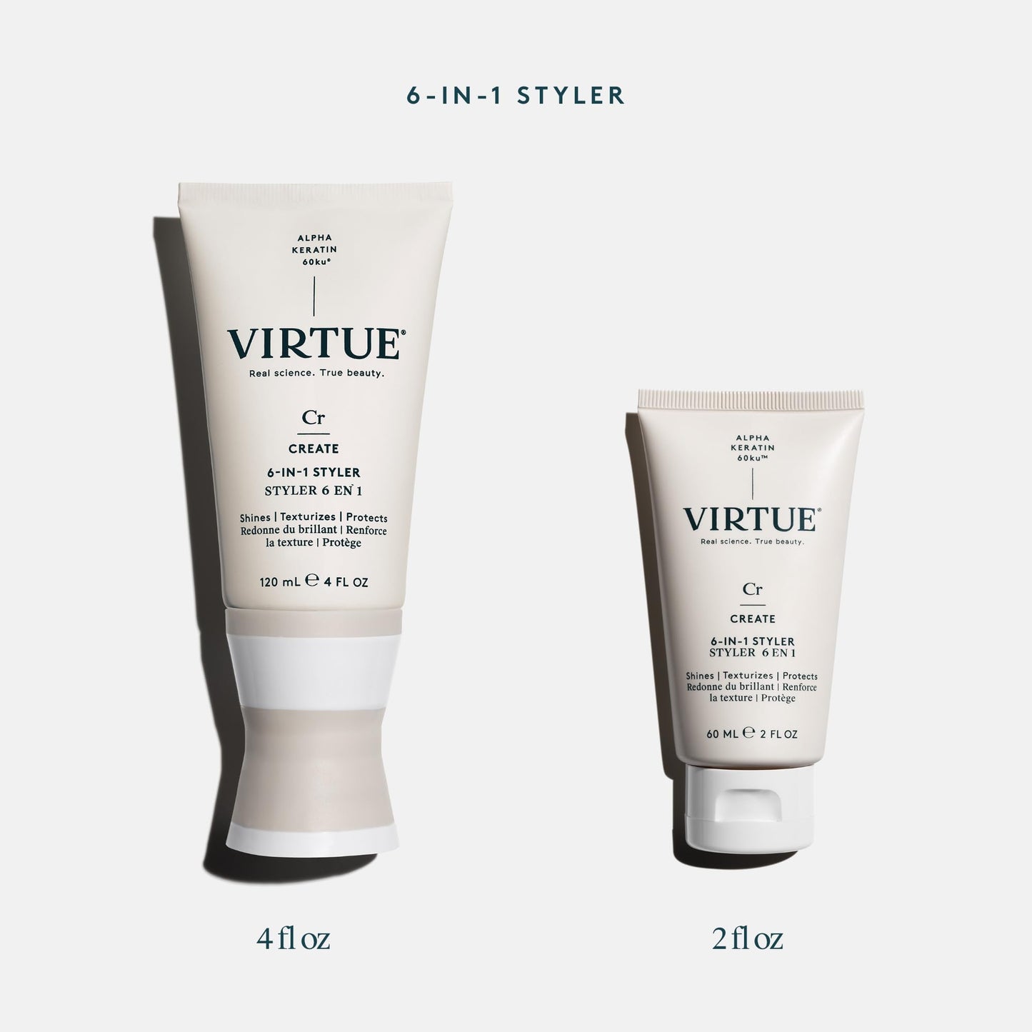 White Smoke Virtue 6-in-1 Hair Styler, Styling Cream