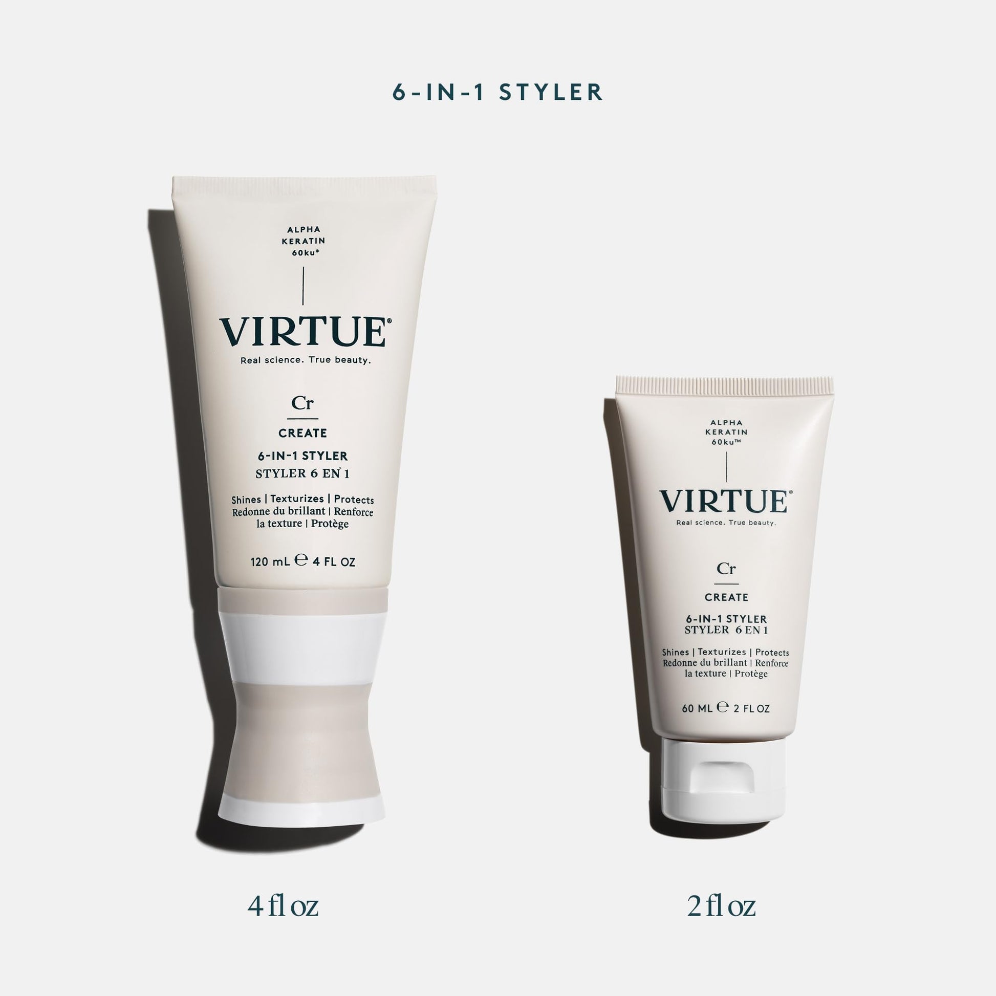 White Smoke Virtue 6-in-1 Hair Styler, Styling Cream