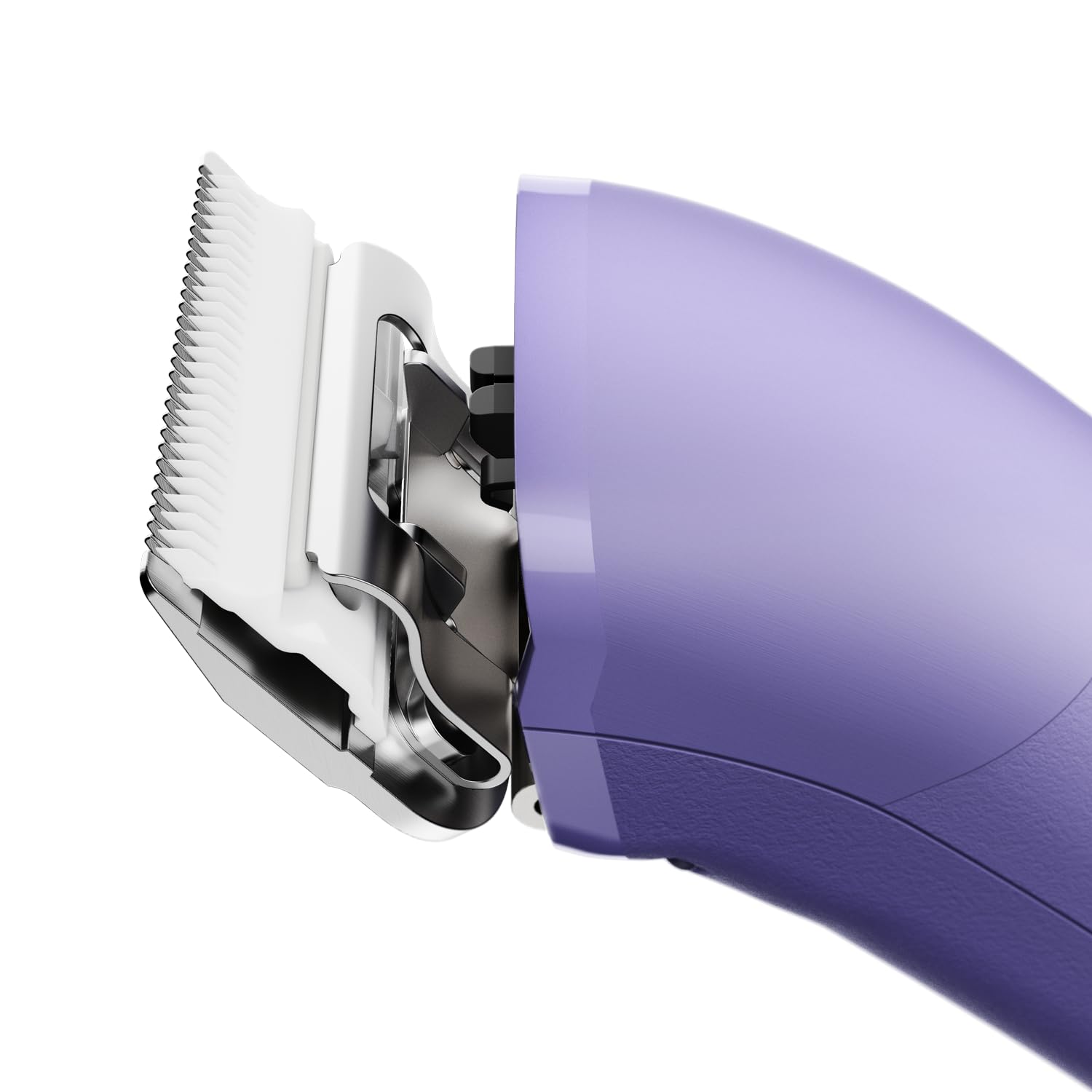 White Smoke Andis Emerge Lithium-ion Cordless Detachable Blade Dog Clipper, for All Coats & Breeds, Purple, 560489