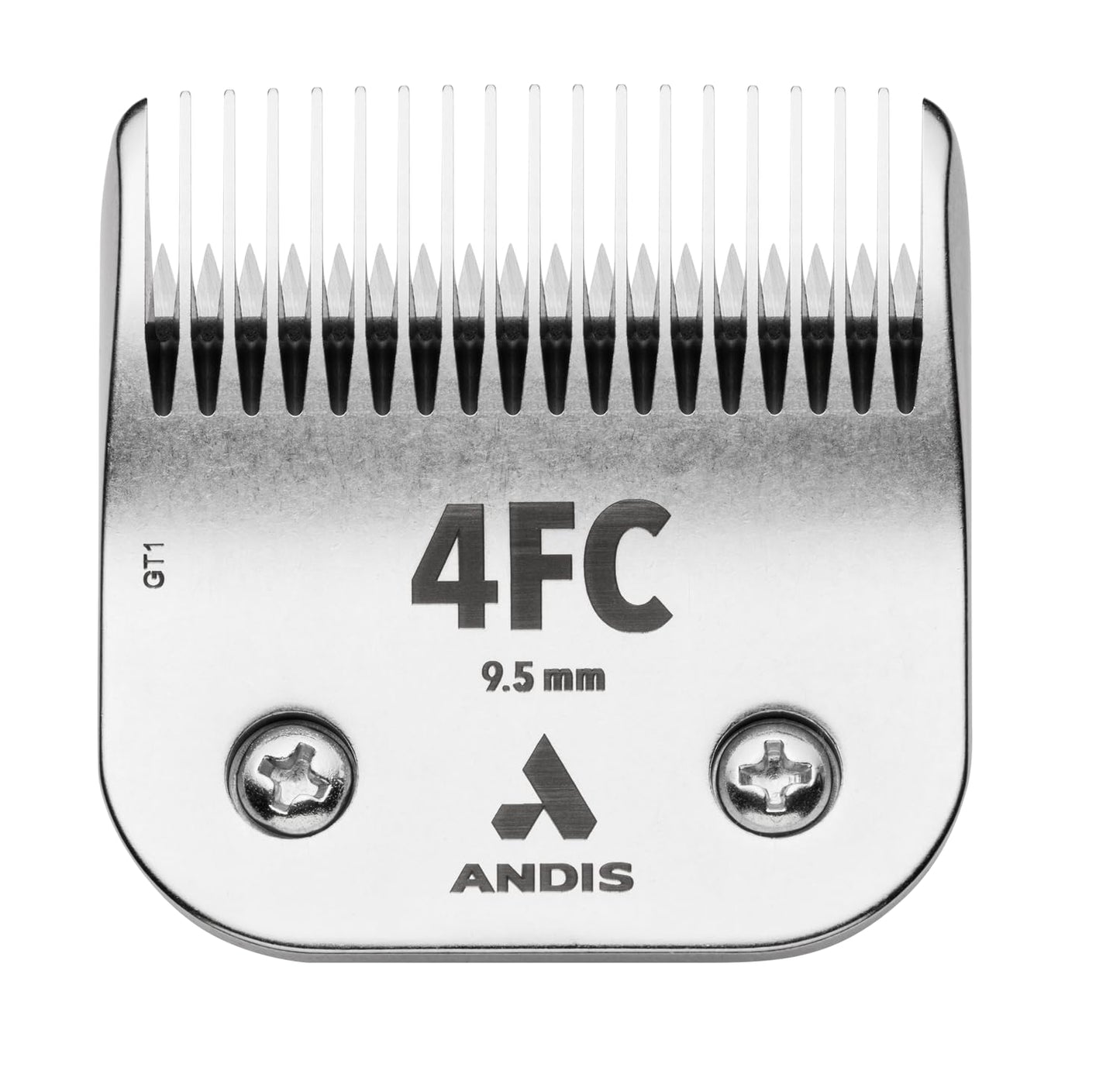 White Smoke Andis 72615 UltraEdge Detachable Blade Size 4FC – Carbon Steel Dog Clipper Blade, 3/8" Cut Length, Deep Tooth, Professional Grooming Performance
