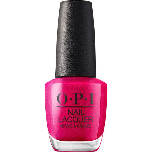White Smoke OPI Nail Lacquer Pompeii Purple | Opaque Bright Purple Pearl Chip Resistant Nail Polish | Fast Drying, Streak Free