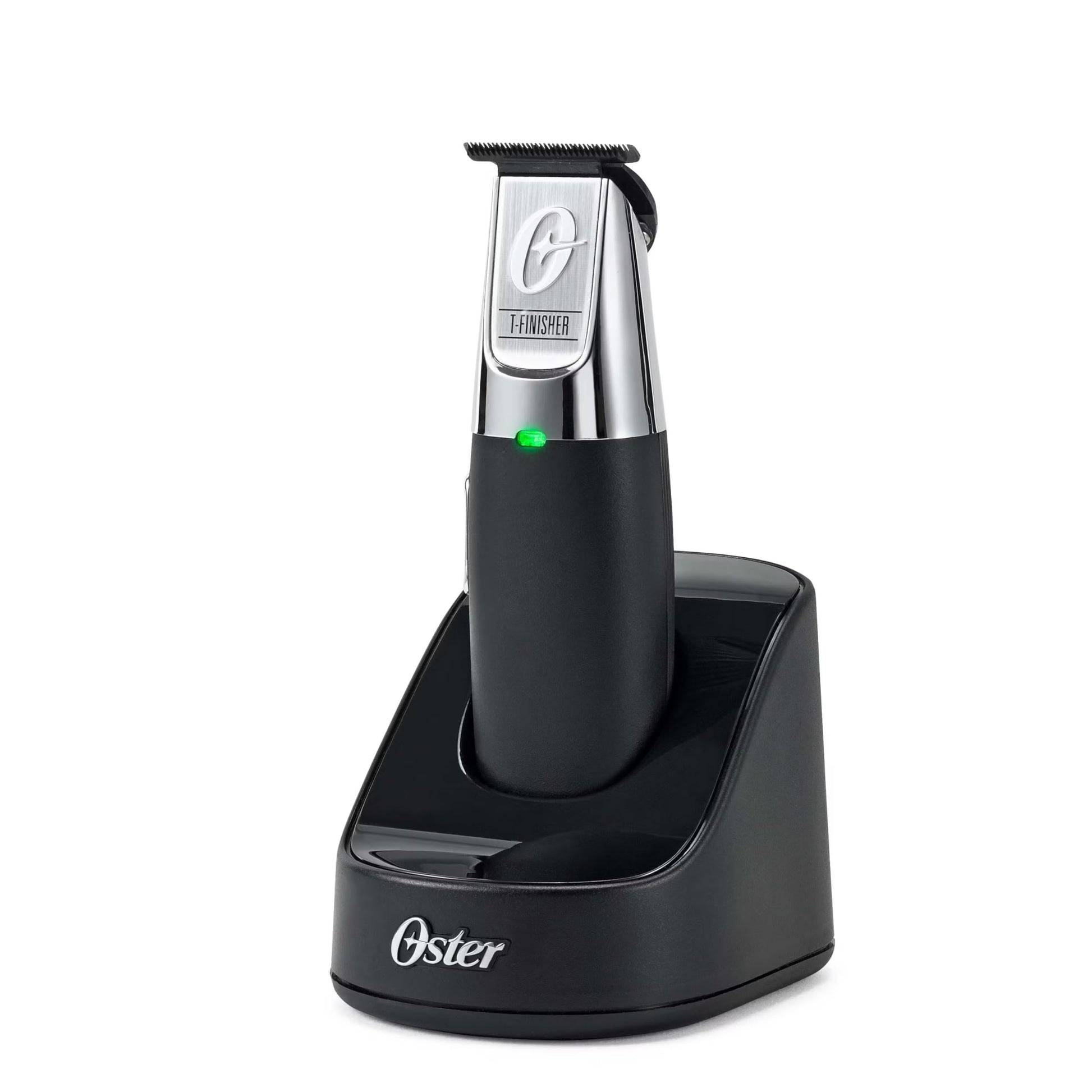 White Smoke Oster 76059-810 Professional Cordless T-Finisher T-Blade Trimmer with Long Lasting Lithium-Ion Battery