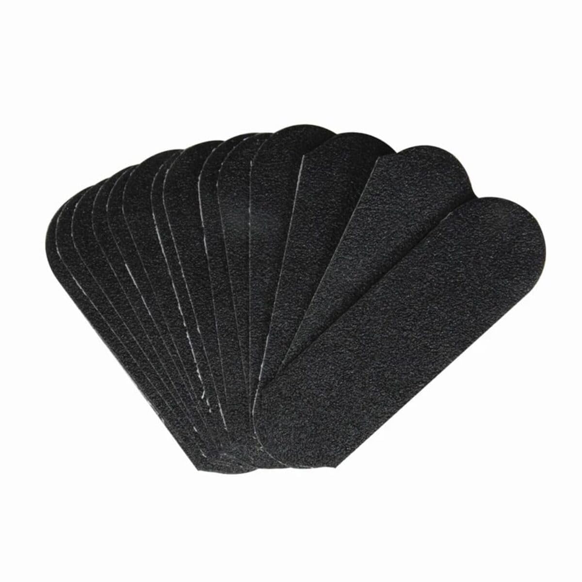 Dark Slate Gray Cuccio Pro Pedicure File Refills – 80 Grit Black Abrasive Refill Sheets – Hygienic and Disposable – Water-Resistant – 50 Pack for Cuccio Stainless Steel Pedicure File