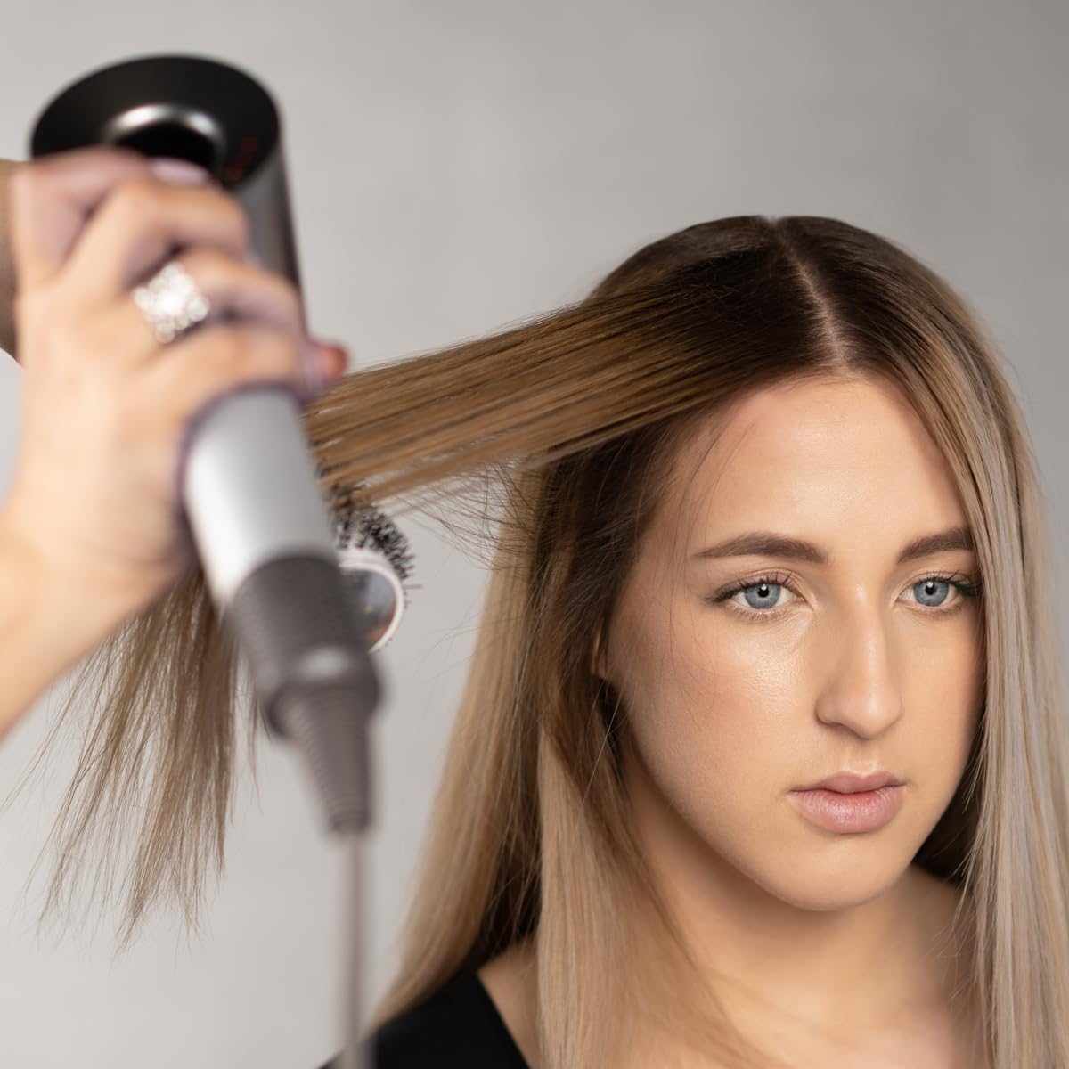Gray Redavid Blonde Dual Therapy Treatment - 2-Part Leave-in Toner and Repair System, Purple Pigment, Hair Strengthening, For Blonde and Highlighted Hair