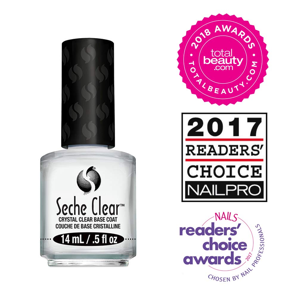 White Smoke Seche Clear Base Coat .5 oz. No Formaldehyde & No Toluene