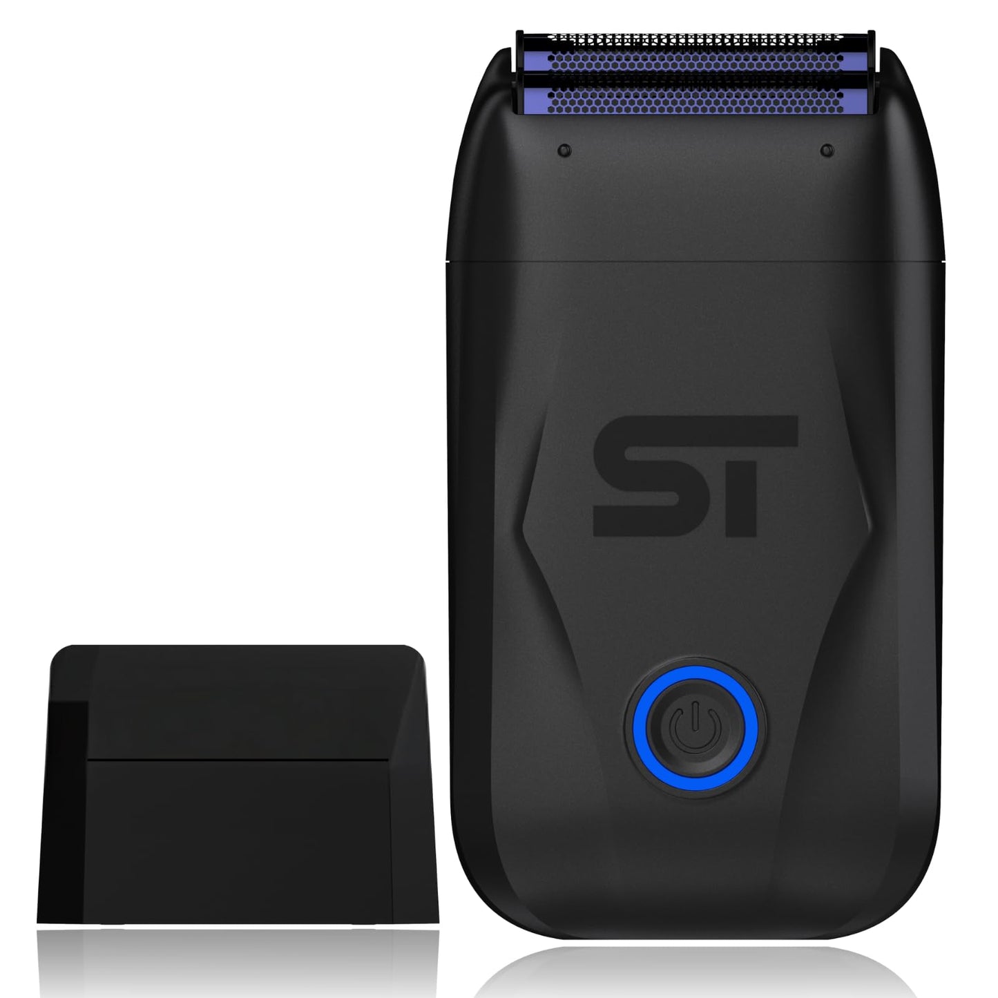 White Smoke Supreme Trimmer DarkStar Foil Shaver STF720 – 9000 RPM Vector Motor, 150 Min Runtime Corded & Cordless Electric Razor | Hypoallergenic Foils for Face, Head & Stubble