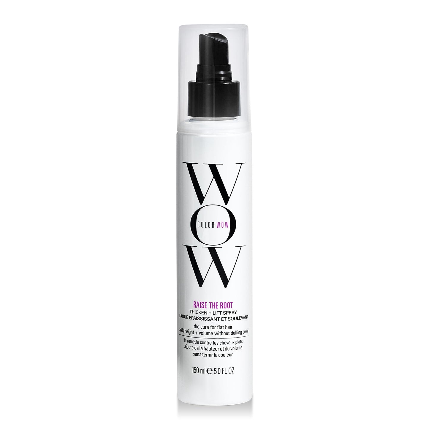 White Smoke COLOR WOW Raise the Root Thicken + Lift Spray – All-Day Volume for Fine, Flat Hair without dulling color