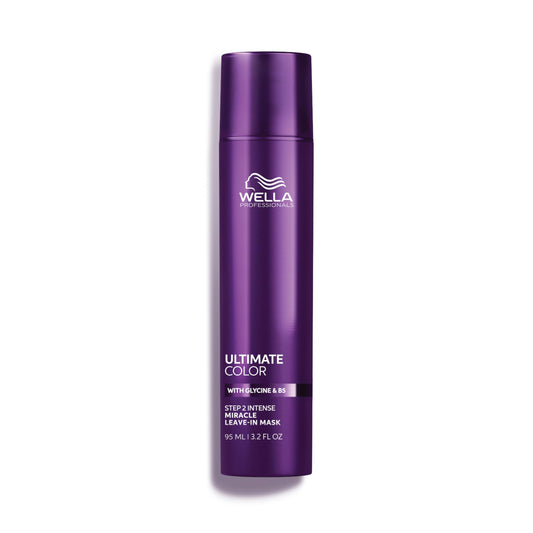 Midnight Blue Wella Professionals Ultimate Color Intense Miracle Leave-in Hair Mask | Moisturizing, Anti-Breakage Formula | Shine & Color Vibrancy | For All Color-Treated Hair | 3.2 Fl Oz | 95ml