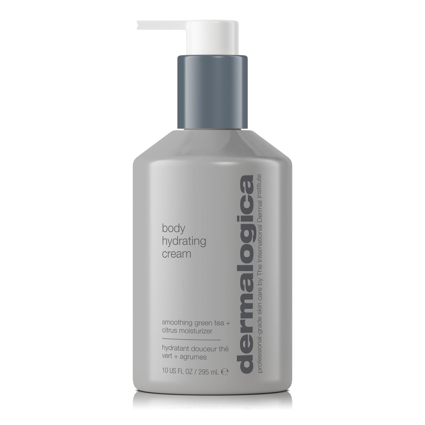 Dark Gray Dermalogica Body Hydrating Cream, Body Lotion with Green Tea and Lemon Oil - Gently Tones and Hydrates Skin To Relieve Dryness, 10 Fl Oz