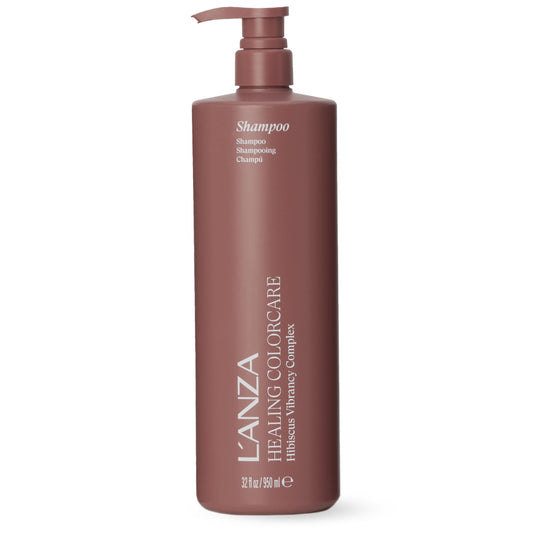 Dim Gray L'ANZA Healing Colorcare Shampoo, Color-Safe Repairing Cleanse for Dry, Damaged or Treated Hair, Anti-Fade Formula Smooths, Moisturizes, Adds Vibrance & Shine, Sulfate Free (33.8 Fl Oz)
