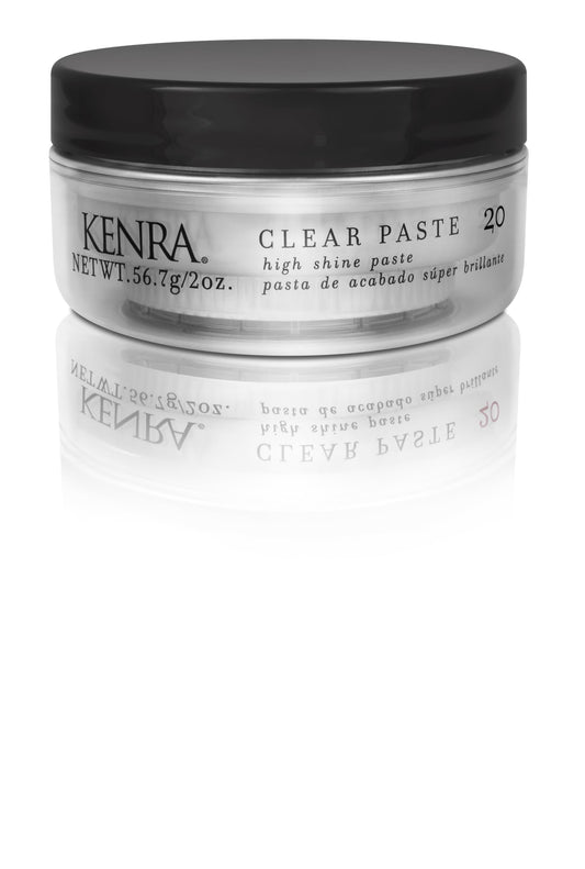 Dark Slate Gray Kenra Professional Clear Paste 20 | High Shine Styler | High Hold & Control | Texturizing | All Hair Types | 2 oz