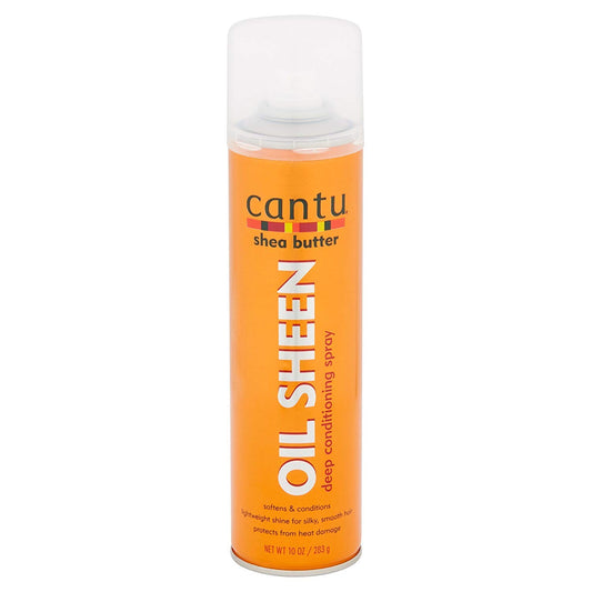 Coral Cantu Shea Butter Oil Sheen Deep Conditioning Spray 10 Ounce (Pack of 3)