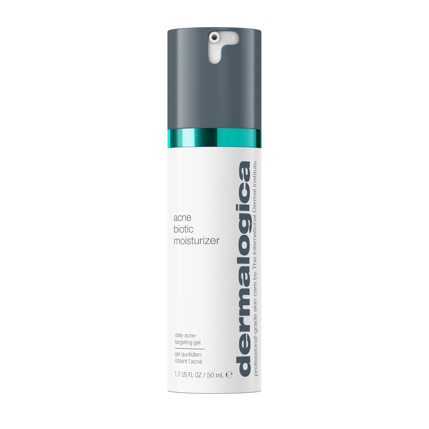 White Smoke Dermalogica Acne Biotic Face Moisturizer, Lightweight Daily Lotion - Helps with Aging Skin and Prevents Breakouts, 1.7 fl oz