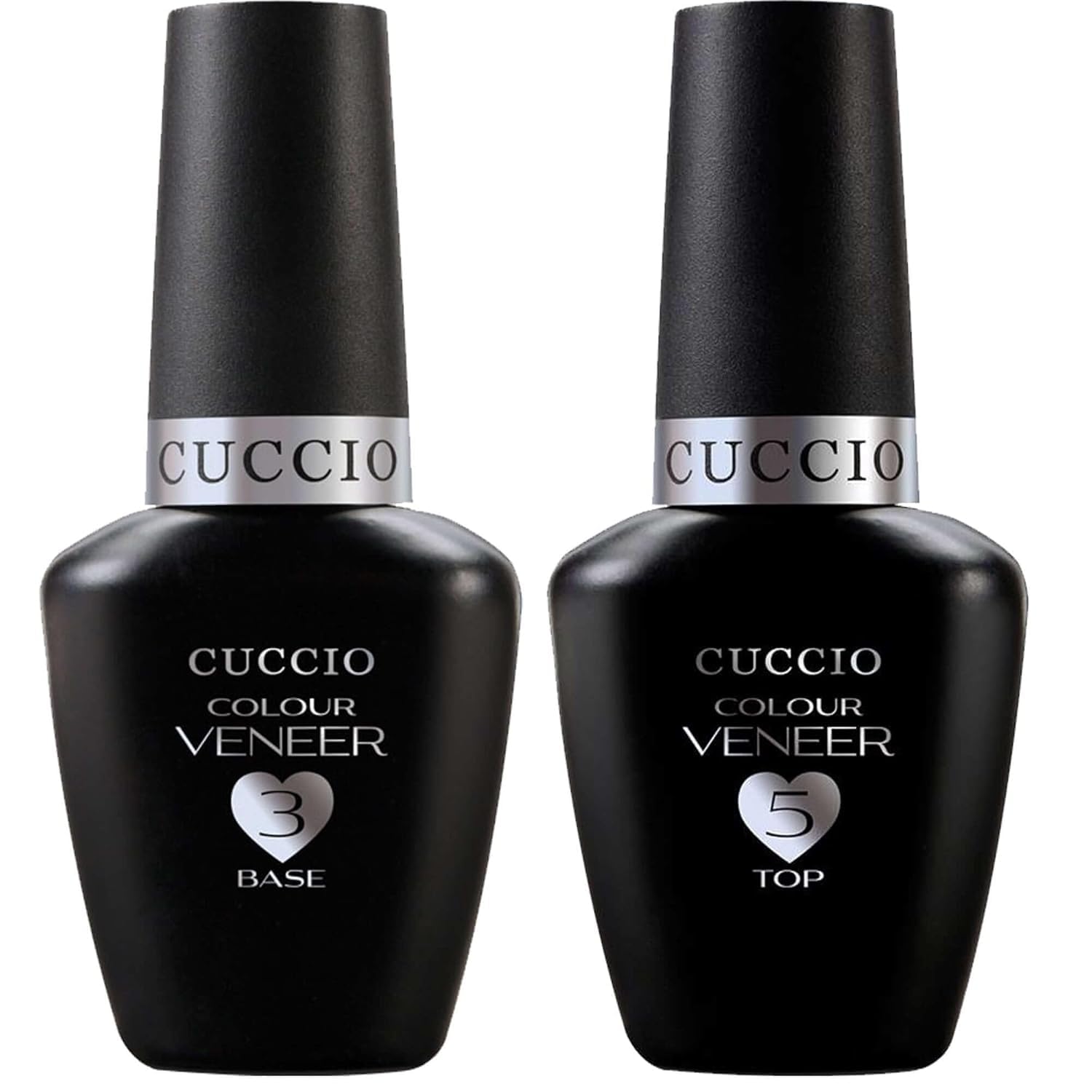 White Smoke Cuccio Veneer Treatment Pack – Complete LED/UV Gel Polish System, Includes Prep, Fuse, Base, and Top Coat, 13 mL Each