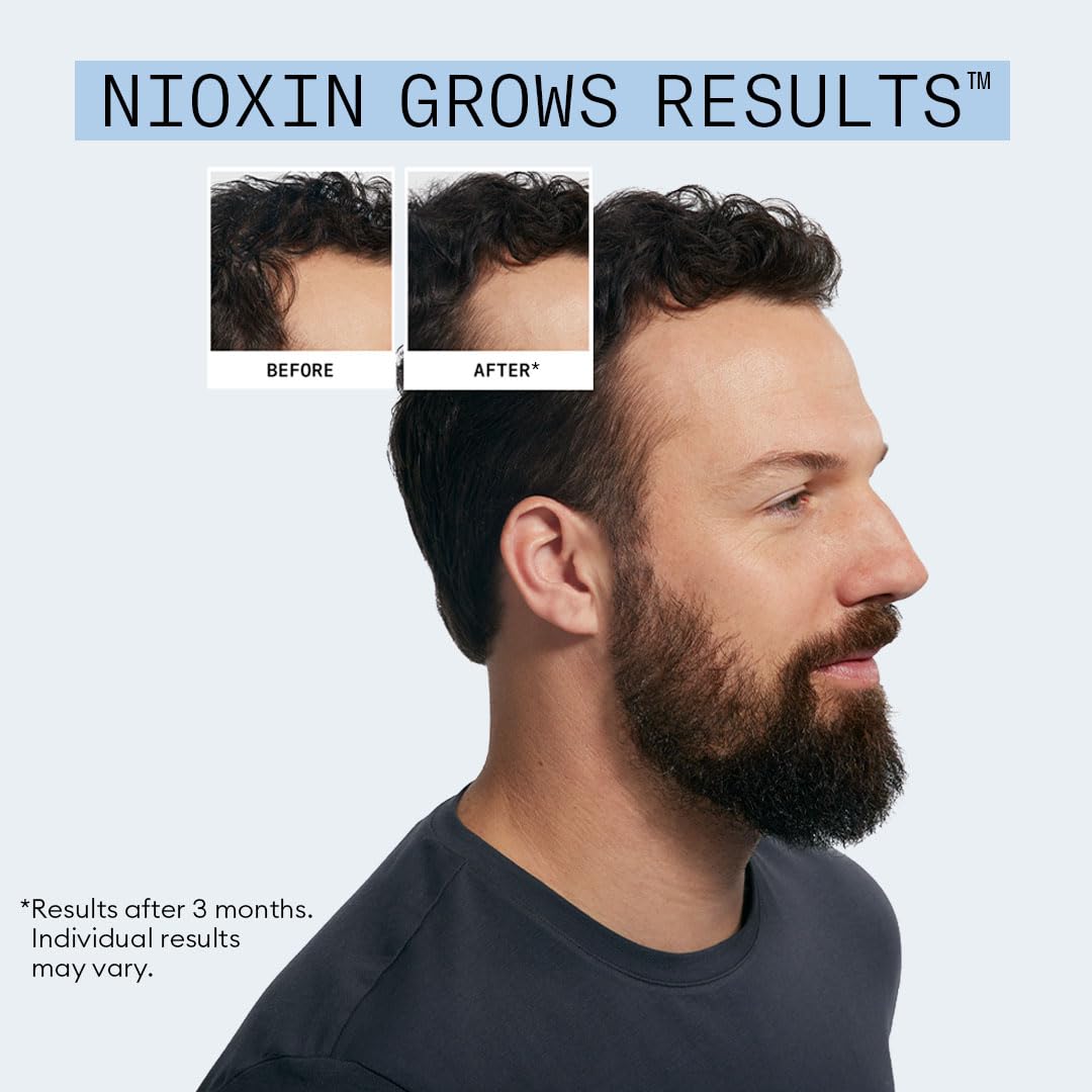 Lavender Nioxin Hair Fall Defense Kit | The Power of Two: Shampoo for Hair Fall 8.1 Fl Oz & Intensive Daily Leave-In Treatment for Thinning 2.3 Fl Oz