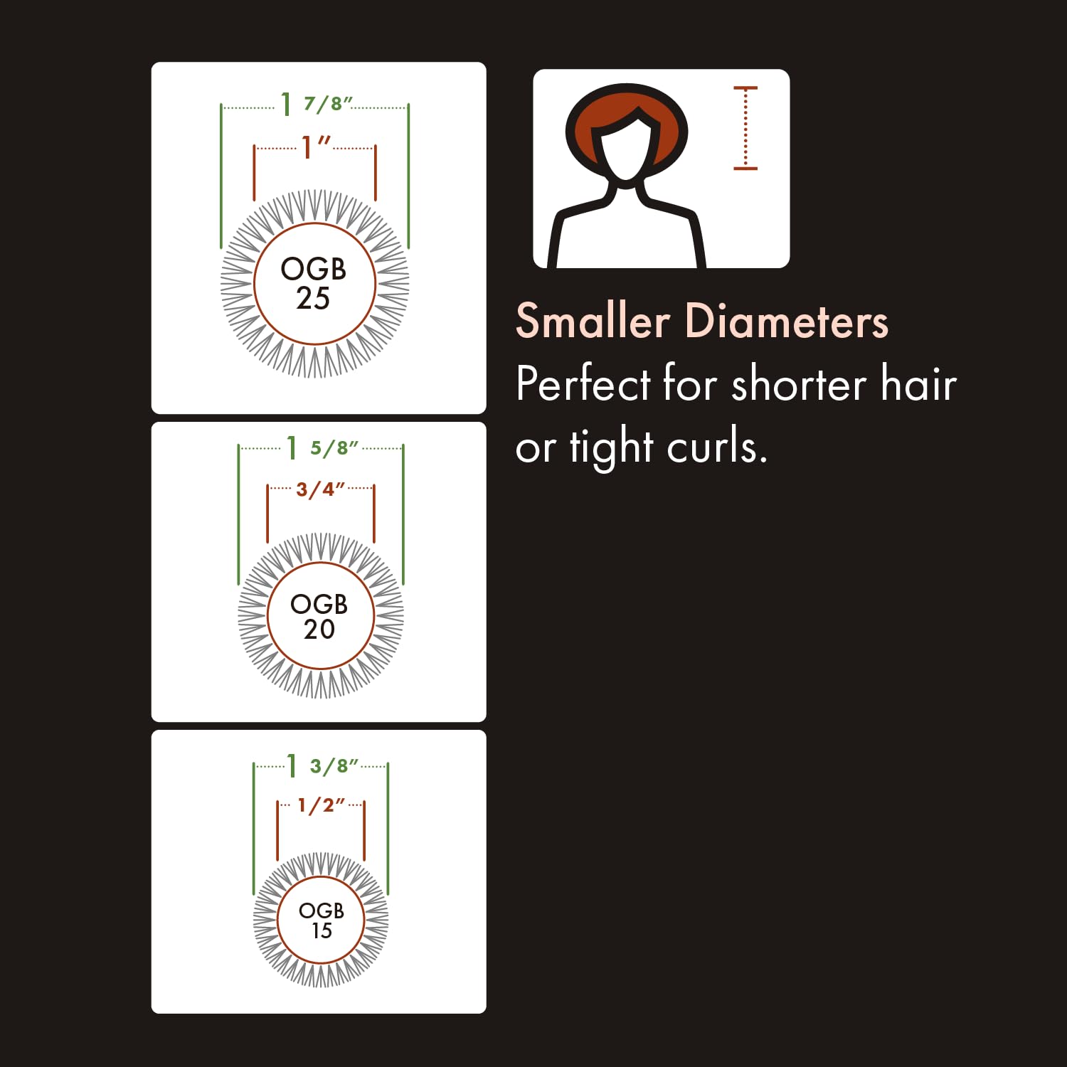 Black Olivia Garden OG Barber contains 4 styling brushes, ideal for men grooming