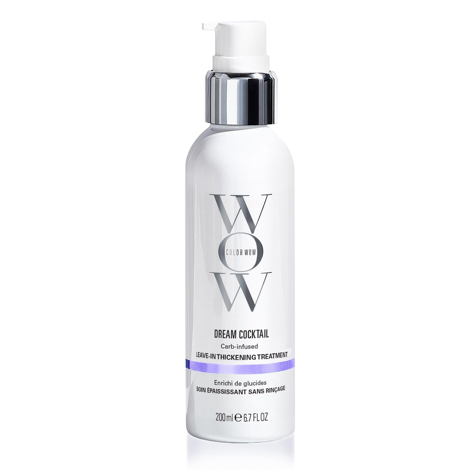 White Smoke COLOR WOW Dream Cocktail Carb Infused Leave-in Treatment – Transform Thin Hair to Thick & Full | with Heat Protection