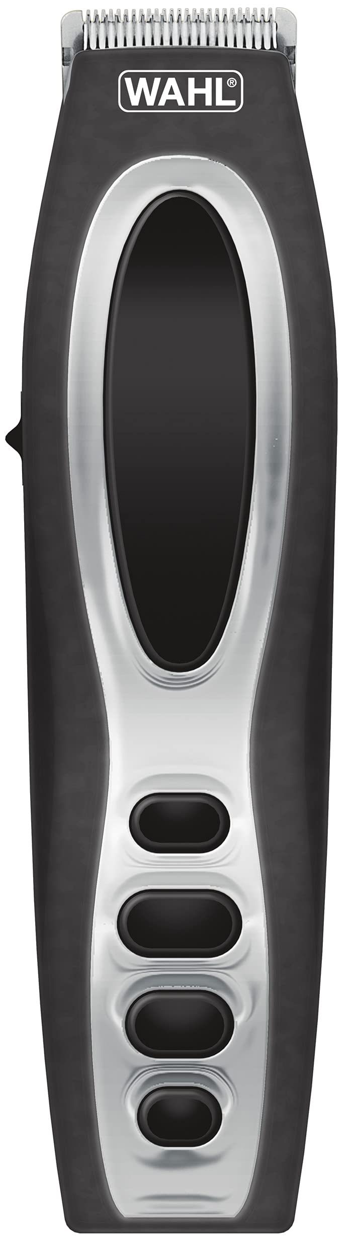 Dark Slate Gray Wahl Canada Beard Trimmer, Self-sharpening precision ground blades, Battery Operated, Men Grooming, V-trim guide for fine line detailing - Model 3283