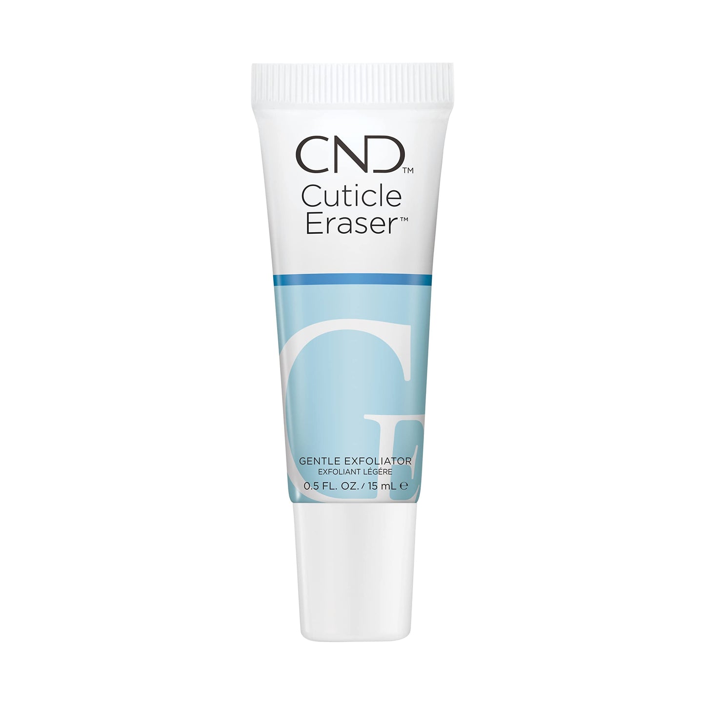 White Smoke CND Cuticle Eraser Gentle Exfoliator, 0.5 fl oz