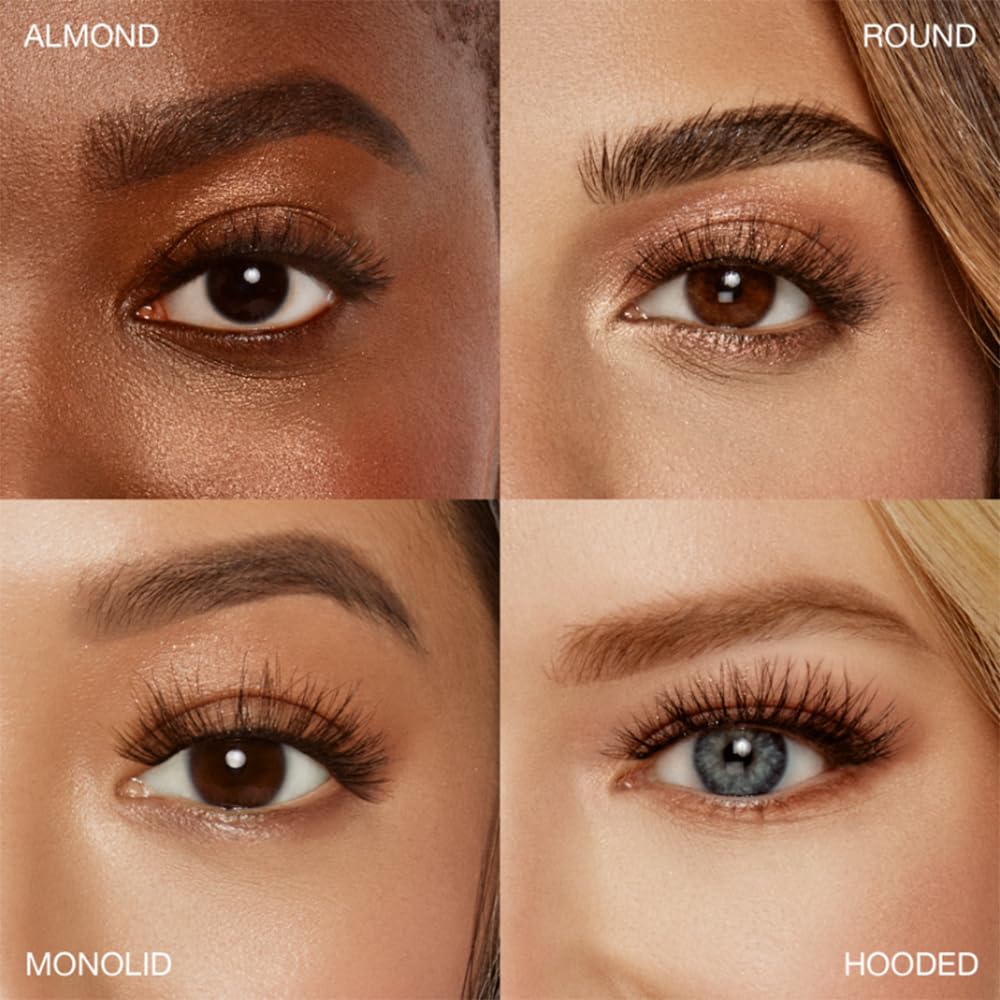 Rosy Brown Ardell Naked Strip Lashes 421 – Natural-Looking, Long-Lasting False Eyelashes with Invisiband for Seamless Blend, 4 Pairs, 1-Pack