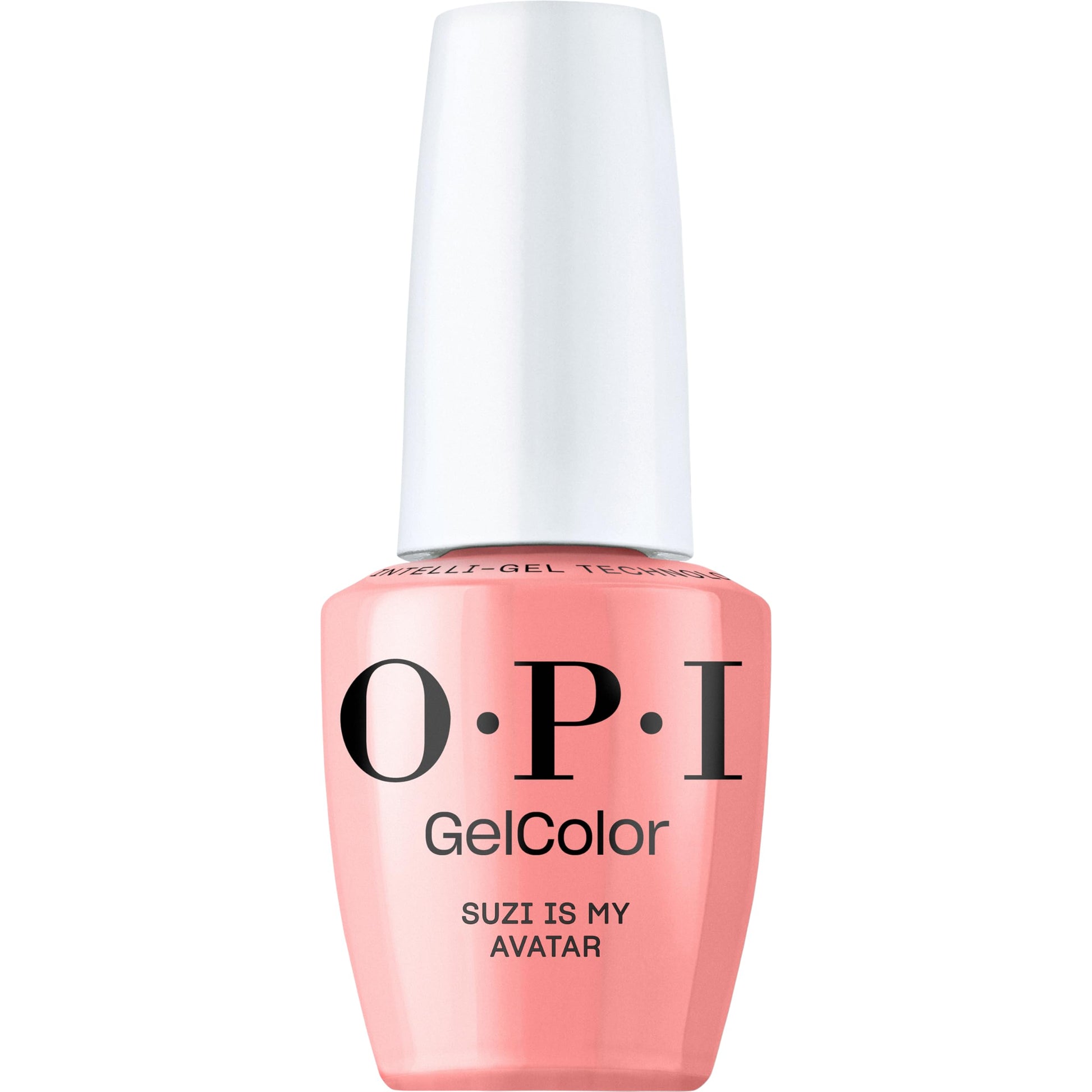 White Smoke OPI GelColor Suzi is My Avatar | Opaque Warm Pastel Blush-Nude Crème LED Cure Gel Nail Polish | Salon-Quality Shine, Long-Lasting Wear | 0.5 Fl Oz